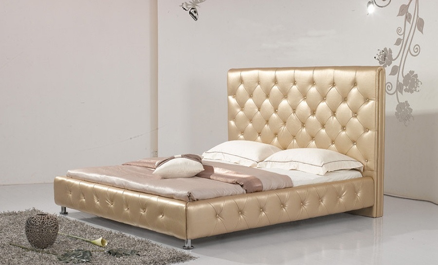 Leather Bed - Model 49